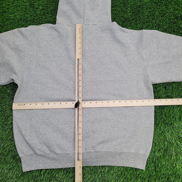 Vintage St-Norbert College Zip Hoodie Large 24x25 Champion - Picture 4 of 16